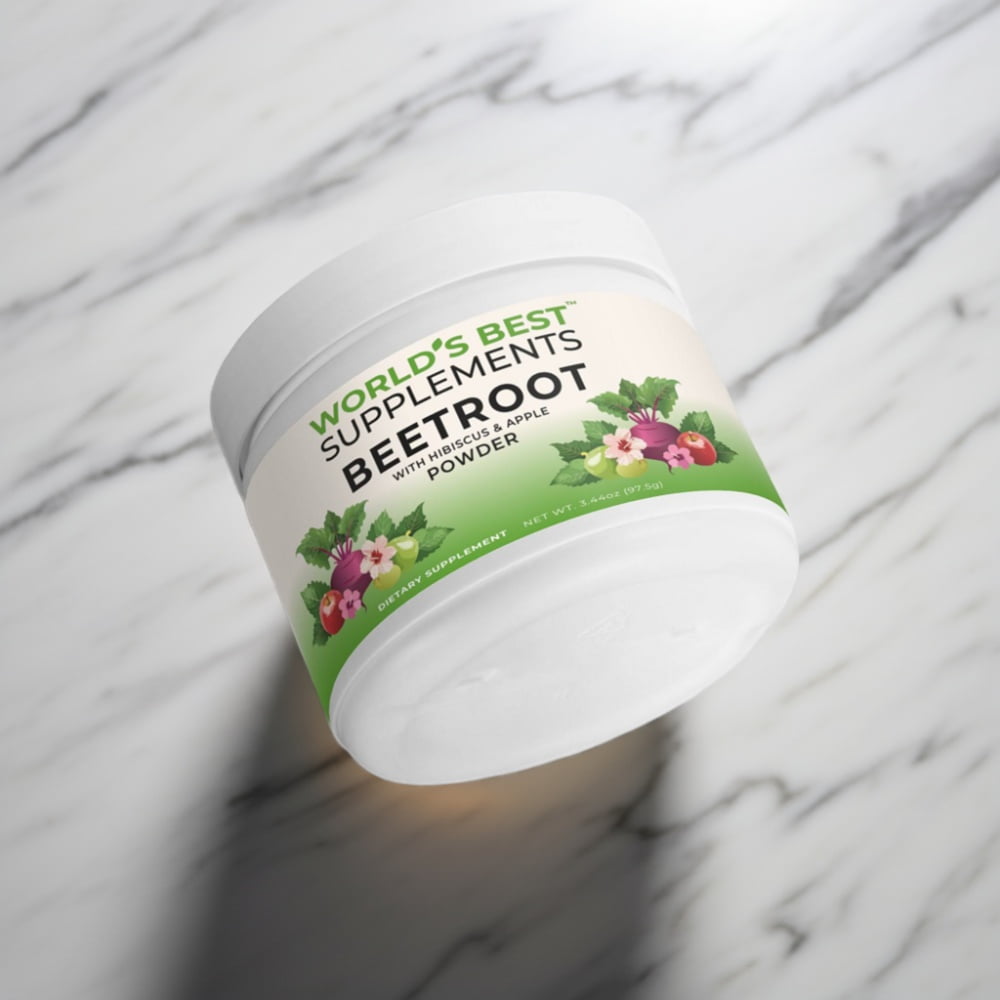 Beetroot Supplement Drink Mix Powder from World's Best.