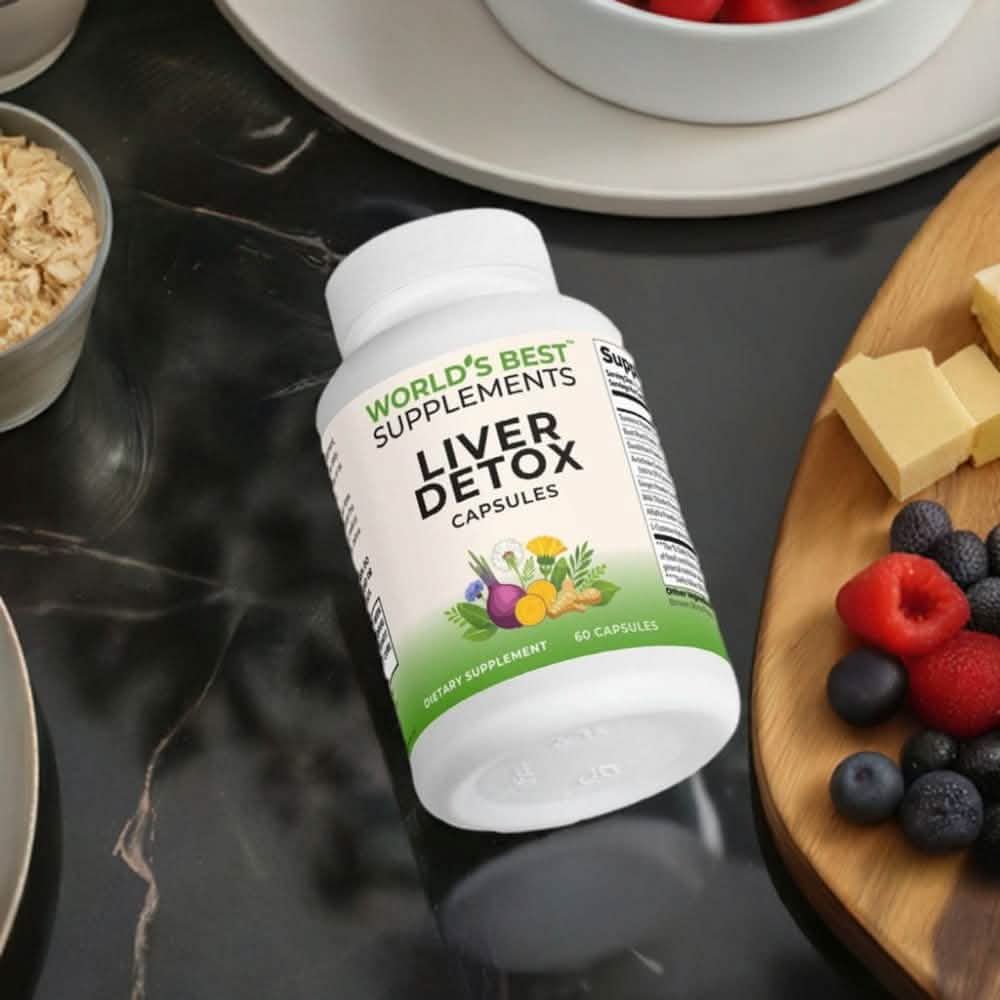 Liver Detox Capsules 60-Count from World's Best Supplements. A great daily Liver Cleanse Support.