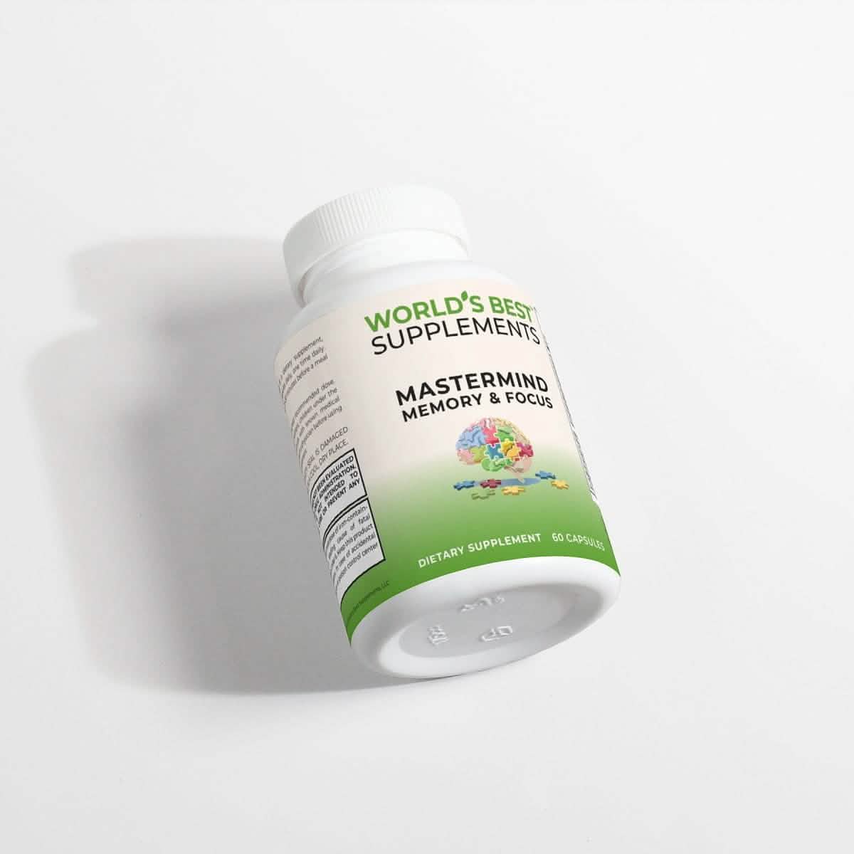 Memory Mastermind Rob Top Mastermind Memory & Focus Supplement | 60 Capsules | Nootropic Formula